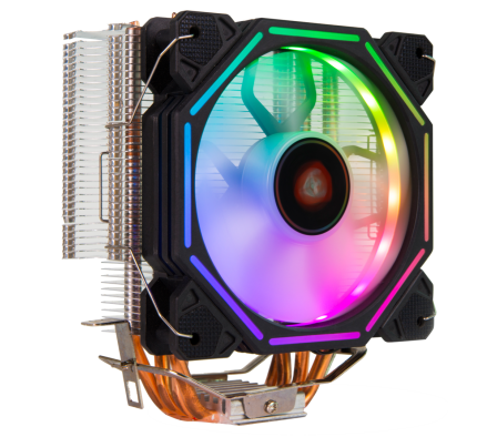 Air Cooler para CPU 4 Heatpipes ARGB CC80