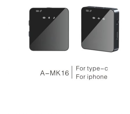 Micrófono de Solapa Duo TX/RX A-MK16