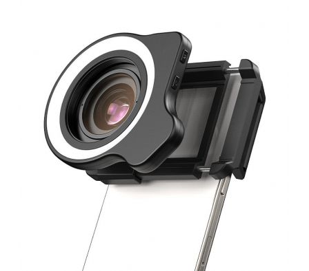 Lente Zoom /Macro/Led APL-ZM100FL26